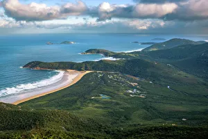 View to Tidal River from the top of Mount Oberon at Wilsons Promontory, Victoria View to Tidal River from the top of Mount Oberon at Wilsons Promontory, Victoria