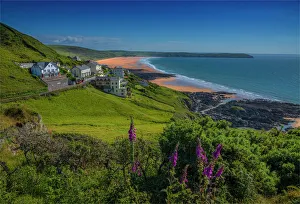 View to Woolacombe sands