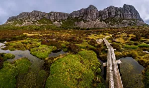 West Wall in Walls of Jerusalem National Park, Tasmania West Wall in Walls of Jerusalem National Park, Tasmania