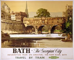 Bath - The Georgian City, BR poster, 1950 Bath - The Georgian City, BR poster, 1950