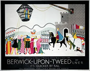 Berwick-upon-Tweed, LNER poster, 1930 Berwick-upon-Tweed, LNER poster, 1930