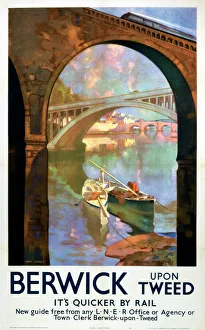 Berwick-upon-Tweed, LNER poster, 1941 Berwick-upon-Tweed, LNER poster, 1941