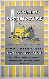 BR poster. Steam Locomotive - A Valedictor BR poster. Steam Locomotive - A Valedictor