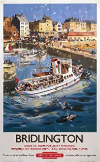 Bridlington, BR poster, 1953 Bridlington, BR poster, 1953