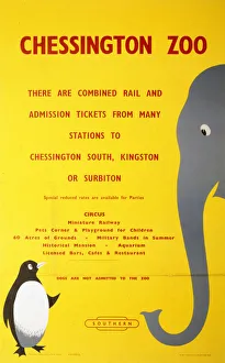 BR(SR) poster. Chessington Zoo - There are BR(SR) poster. Chessington Zoo - There are