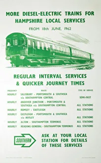 BR(SR) poster. More Diesel-Electric Trains BR(SR) poster. More Diesel-Electric Trains