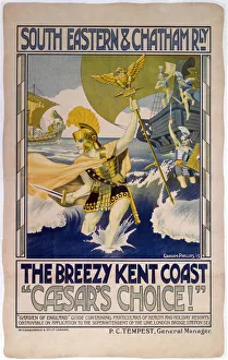 Caesars Choice, SECR poster, 1913 Caesars Choice, SECR poster, 1913