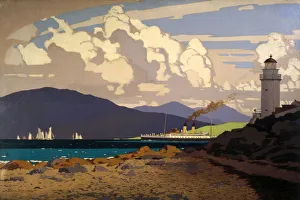 The Clyde by Norman Wilkinson, c 1930s The Clyde by Norman Wilkinson, c 1930s