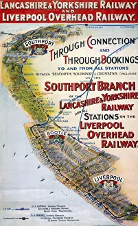England/merseyside/connection bookings lyr lor poster c 1910 England/merseyside/connection bookings lyr lor poster c 1910