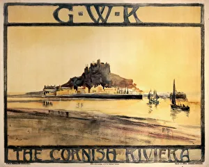 The Cornish Riviera, GWR poster, c 1925 The Cornish Riviera, GWR poster, c 1925