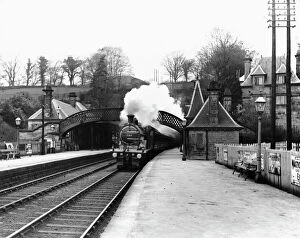 Images Dated 27th February 2006: Cromford Station in Derbyshire, 15 June 1911