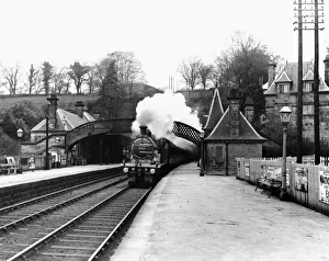 Cromford Station in Derbyshire, 15 June 1911 Cromford Station in Derbyshire, 15 June 1911