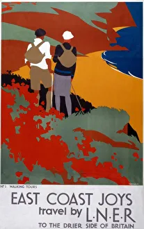 East Coast Joys, No 1 LNER poster, 1931 East Coast Joys, No 1 LNER poster, 1931
