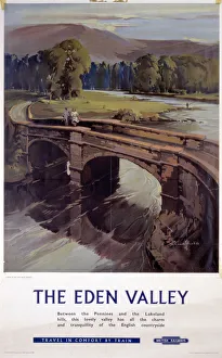 The Eden Valley, BR (LMR) poster, 1959 The Eden Valley, BR (LMR) poster, 1959