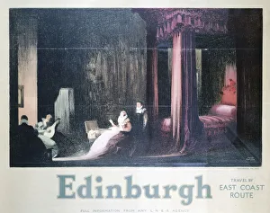 Edinburgh - Holyrood Palace, LNER poster, 1930 Edinburgh - Holyrood Palace, LNER poster, 1930