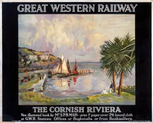 Cornwall Prints: The Cornish Riviera Print