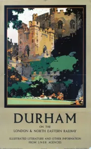Durham Castle Print, 1930s