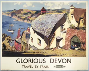 Print of a locomotive in the National Railway Museum