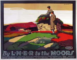By LNER to the Moors Print, 1923-1947