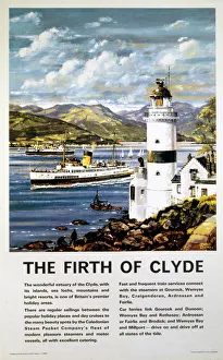 The Firth of Clyde, BR poster, c 1960 The Firth of Clyde, BR poster, c 1960