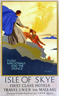 Flora MacDonald and the Prince, LNER poster, 1923-1947 Flora MacDonald and the Prince, LNER poster, 1923-1947
