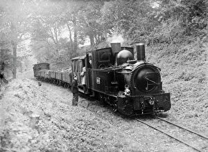 Fireman Collection: Freight train on the Welshpool & Llanfair Light Railway, by Selwyn Pearce-Higgins