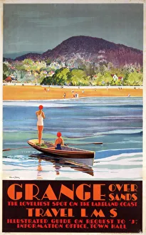 Grange over Sands, LMS poster, 1923-1947 Grange over Sands, LMS poster, 1923-1947