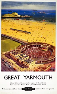 Great Yarmouth, BR (ER) poster, 1959 Great Yarmouth, BR (ER) poster, 1959