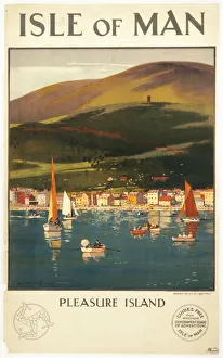 Isle of Man - Pleasure Island, poster, 1923-1947 Isle of Man - Pleasure Island, poster, 1923-1947