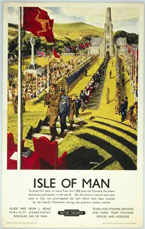 Isle of Man - Tynwald Hill, 1950 Isle of Man - Tynwald Hill, 1950
