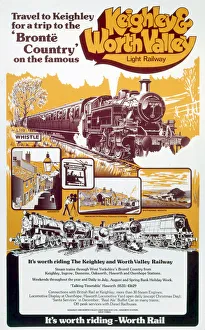 Keighley & Worth Valley Light Railway poste Keighley & Worth Valley Light Railway poste