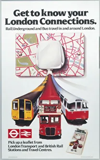 Get to Know your London Connections, BR poster, 1982 Get to Know your London Connections, BR poster, 1982