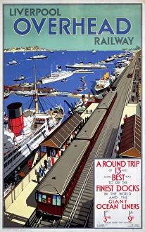 Liverpool Overhead Railway 1923-1956 Electric Rail Pioneer