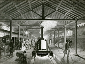 London Paddington station, Great Western Railway, 1840 London Paddington station, Great Western Railway, 1840