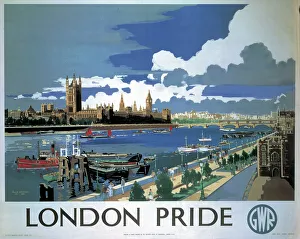 London Pride, GWR poster, 1946 London Pride, GWR poster, 1946