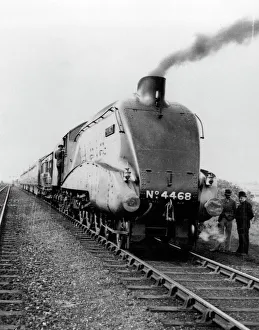 Mallard 4-6-2 steam locomotive no 4468, 3 July 1938 Mallard 4-6-2 steam locomotive no 4468, 3 July 1938