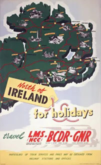North of Ireland for Holidays, Poster North of Ireland for Holidays, Poster