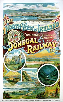North West of Ireland, DRC poster, c 1930s North West of Ireland, DRC poster, c 1930s