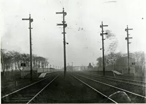 Images Dated 16th March 1985: The Oaks station, Bolton, Lancashire and Yorkshire Railway, about 1902. View of the station