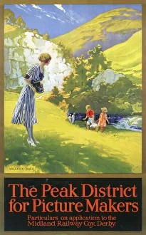 The Peak District for Picture Makers, MR poster, 1930s The Peak District for Picture Makers, MR poster, 1930s