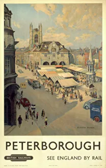 Posters/railway posters/peterborough market place br poster 1950 1959 Posters/railway posters/peterborough market place br poster 1950 1959