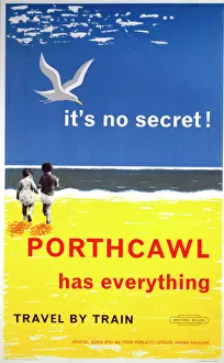 Porthcawl has Everything, BR poster, 1962 Porthcawl has Everything, BR poster, 1962
