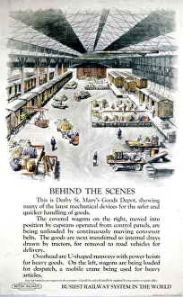 Railway Executive poster (LMR): Behind the Railway Executive poster (LMR): Behind the