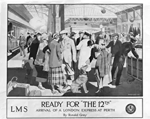 Ready for the 12th, railway poster, about 1925 Ready for the 12th, railway poster, about 1925
