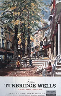 Royal Tunbridge Wells, BR poster, 1960 Royal Tunbridge Wells, BR poster, 1960