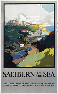 Saltburn-by-the-Sea, LNER poster, 1923-1945 Saltburn-by-the-Sea, LNER poster, 1923-1945
