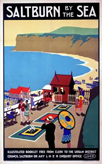 Salturn-by-the-Sea, LNER poster, 1923-1929 Salturn-by-the-Sea, LNER poster, 1923-1929