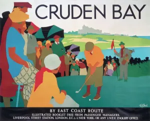 Cruden Bay Golf Print