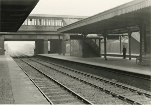 Seedley Station. London Midland and Scotish ex London North Western Railway. Looking Seedley Station. London Midland and Scotish ex London North Western Railway. Looking