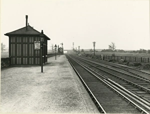 Sharlston station, 18 June 1913. Lancashire & Yorkshire Railway Sharlston station, 18 June 1913. Lancashire & Yorkshire Railway
